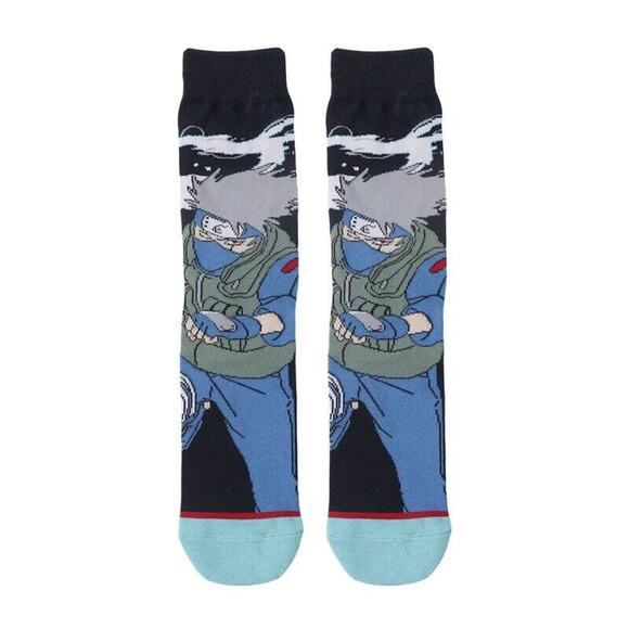 Kakashi Hatake Anime Socks - Naruto Shippuden Merchandise - Picture 1 of 4
